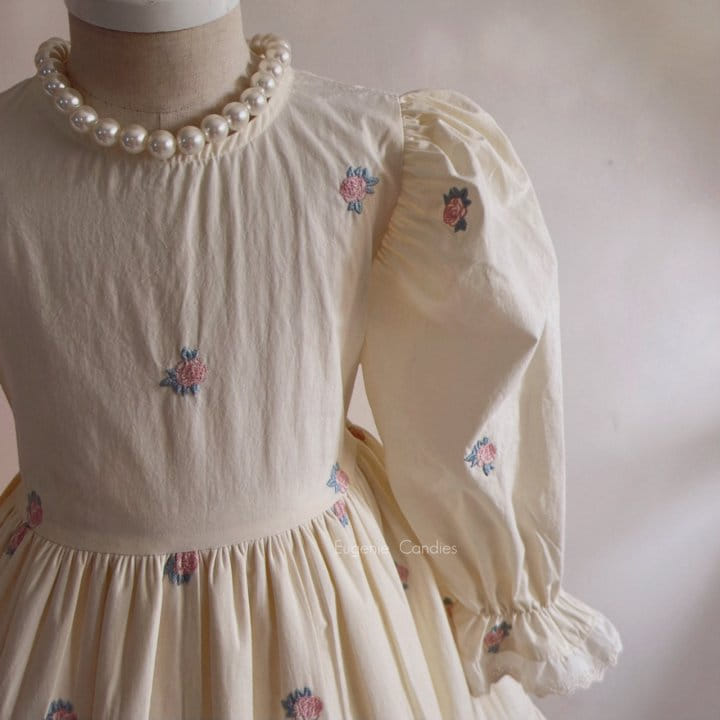 Eugenie Candies - Korean Children Fashion - #kidzfashiontrend - Le Wellin Rose One-piece - 2