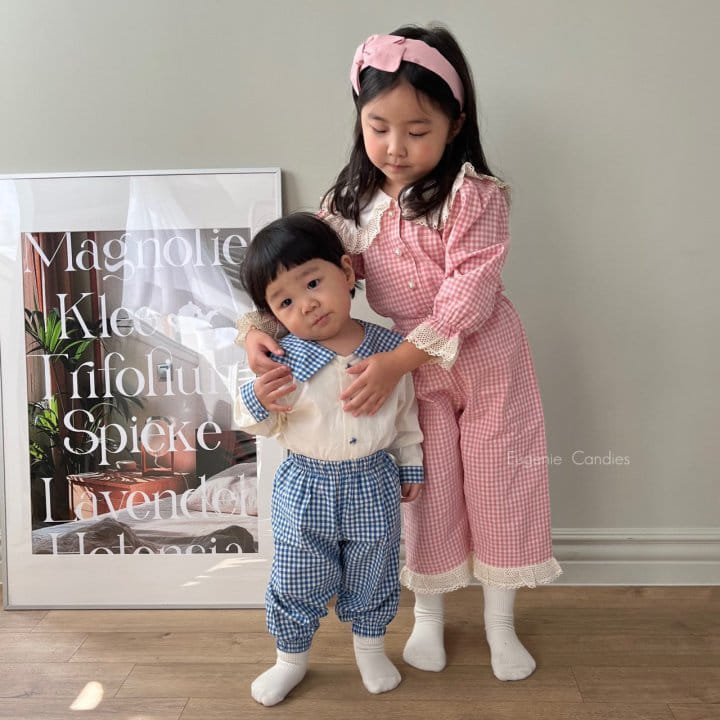Eugenie Candies - Korean Children Fashion - #stylishchildhood - Artty Top Bottom Set - 5