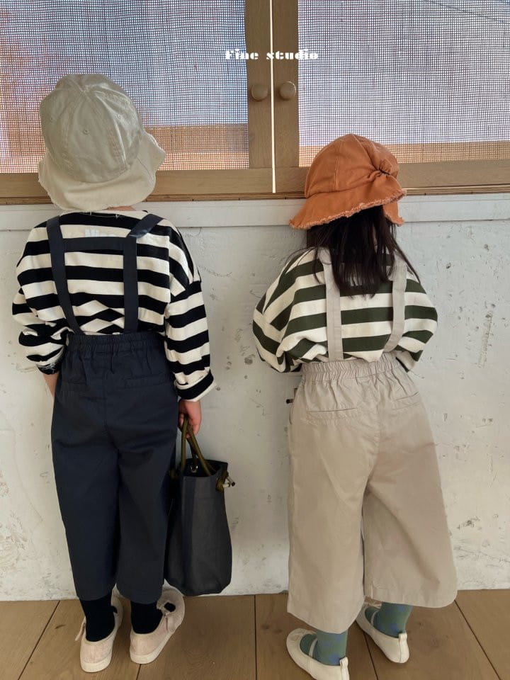 Fine Studio - Korean Children Fashion - #Kfashion4kids - Like Dungarees Pants - 3