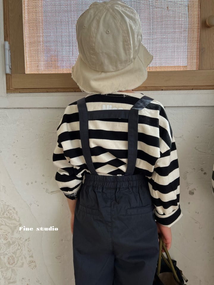 Fine Studio - Korean Children Fashion - #childofig - Like Dungarees Pants - 11