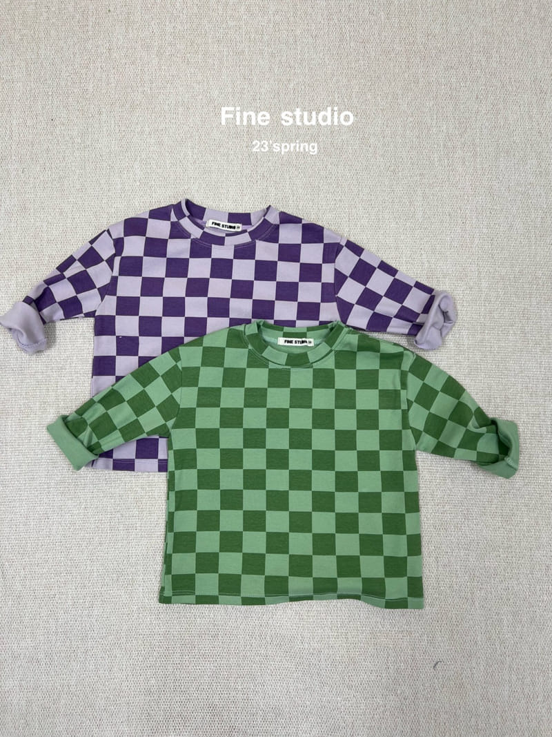 Fine Studio - Korean Children Fashion - #childrensboutique - Chess Fulay Tee - 4