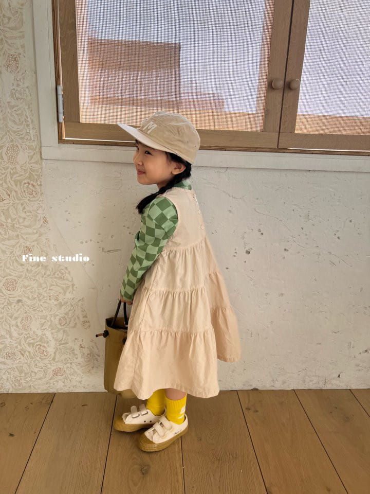 Fine Studio - Korean Children Fashion - #littlefashionista - Cancan One-piece - 8