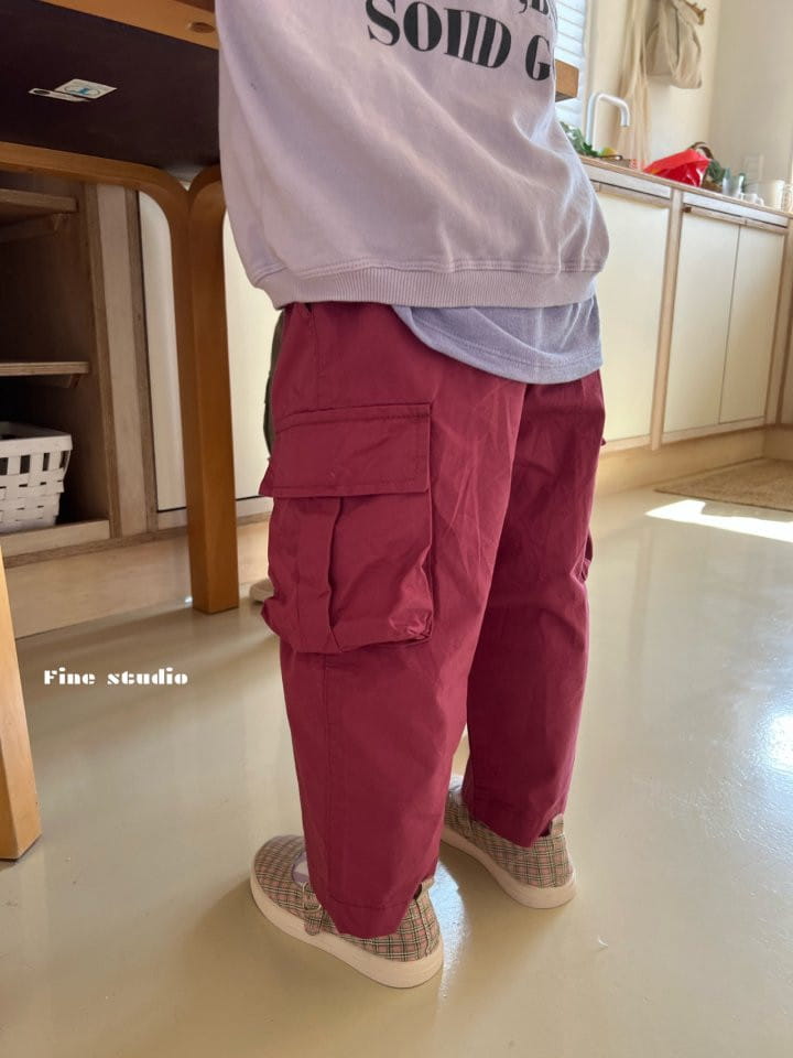 Fine Studio - Korean Children Fashion - #littlefashionista - Cargo Pants - 7
