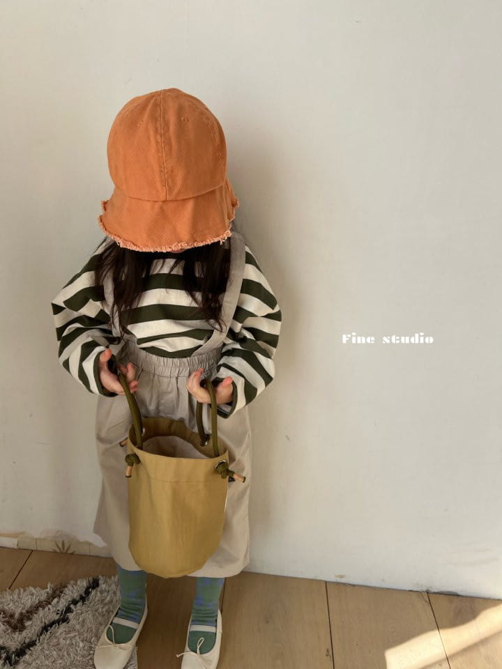 Fine Studio - Korean Children Fashion - #minifashionista - Like Dungarees Pants - 6