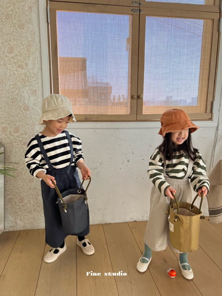 Fine Studio - Korean Children Fashion - #toddlerclothing - Like Dungarees Pants - 9