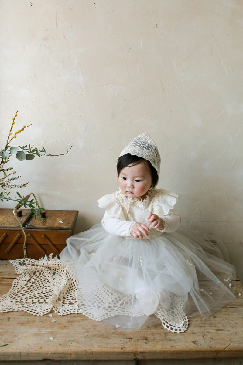 Flo - Korean Baby Fashion - #babyoutfit - Bri Bebe One-piece - 2