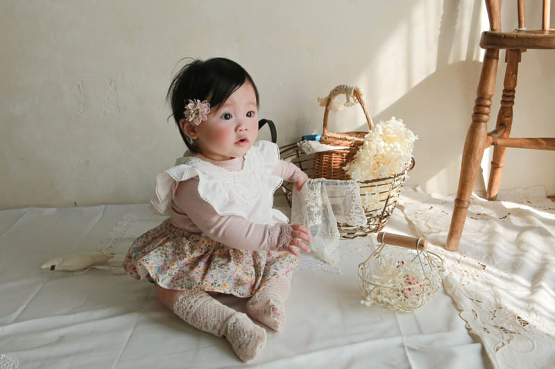 Flo - Korean Baby Fashion - #babyoutfit - Anabel Bebe Bodysuit - 4