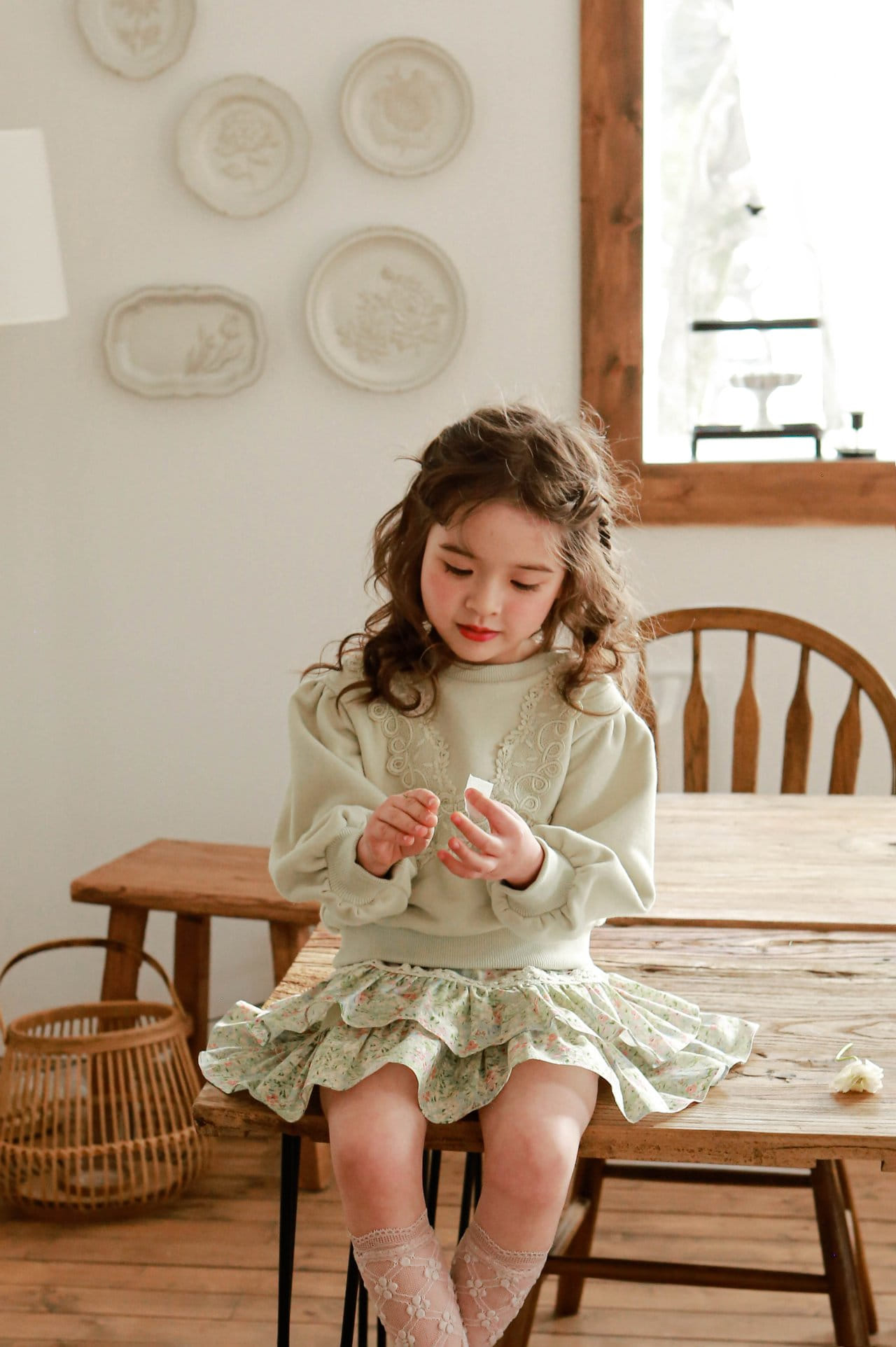 Flo - Korean Children Fashion - #kidsshorts - Haell Sweatshirt - 2