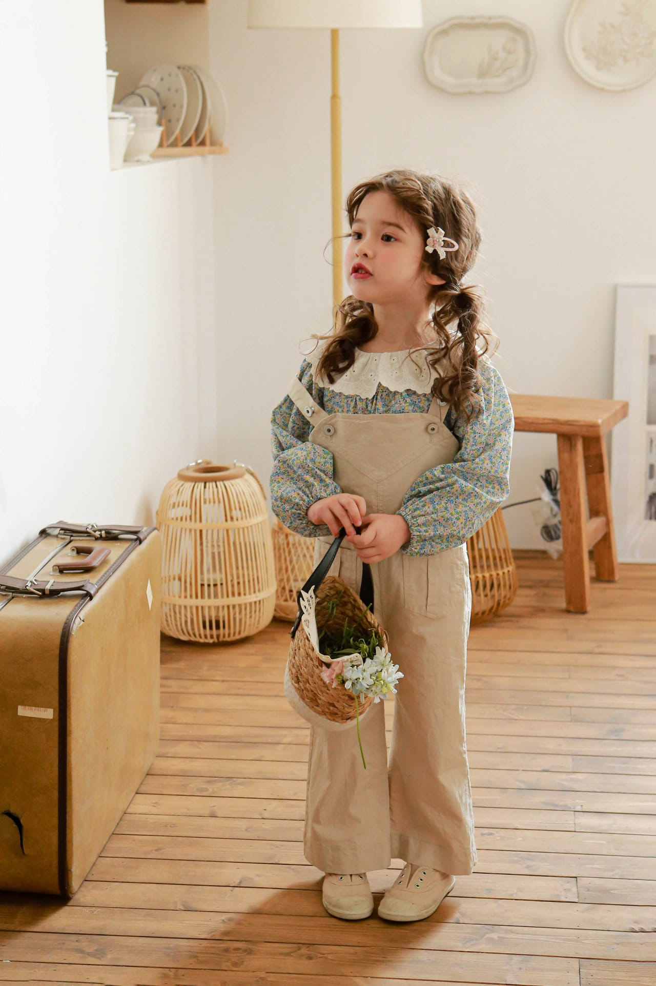Flo - Korean Children Fashion - #littlefashionista - Coco Overalls - 8