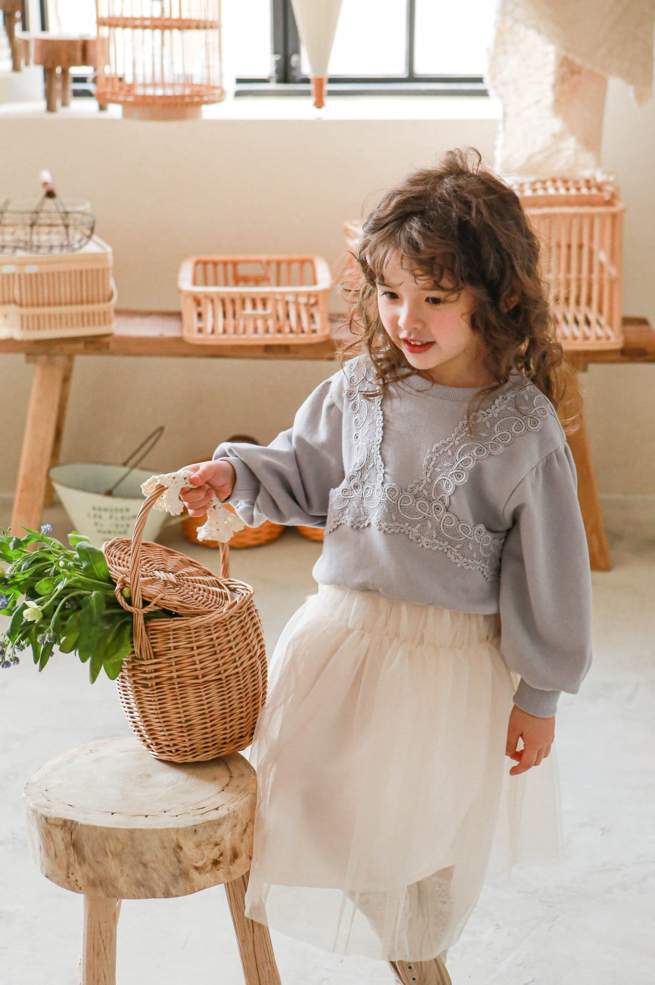 Flo - Korean Children Fashion - #minifashionista - Plea Skirt - 3