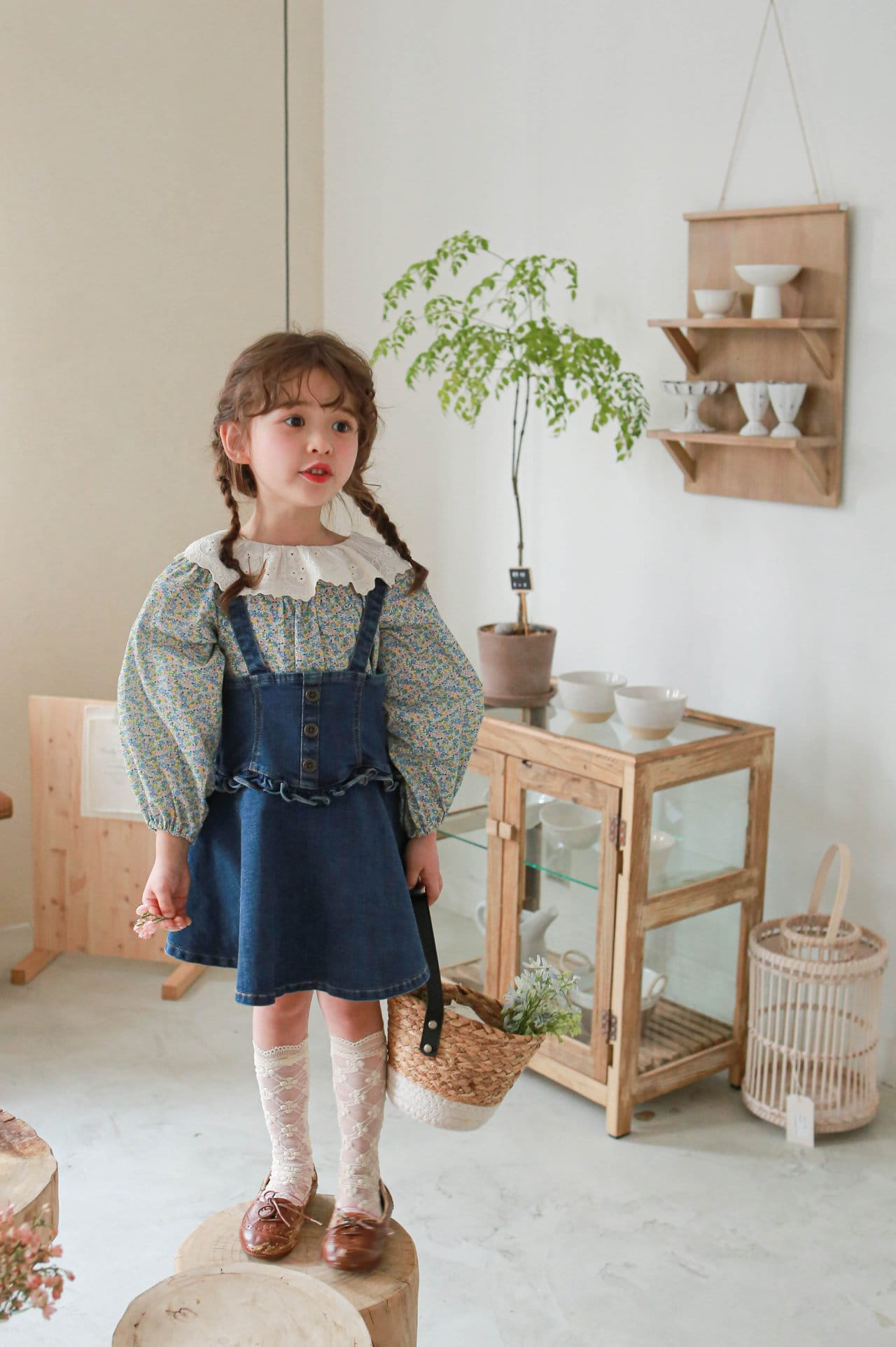 Flo - Korean Children Fashion - #prettylittlegirls - Helen Jump Skirt - 2