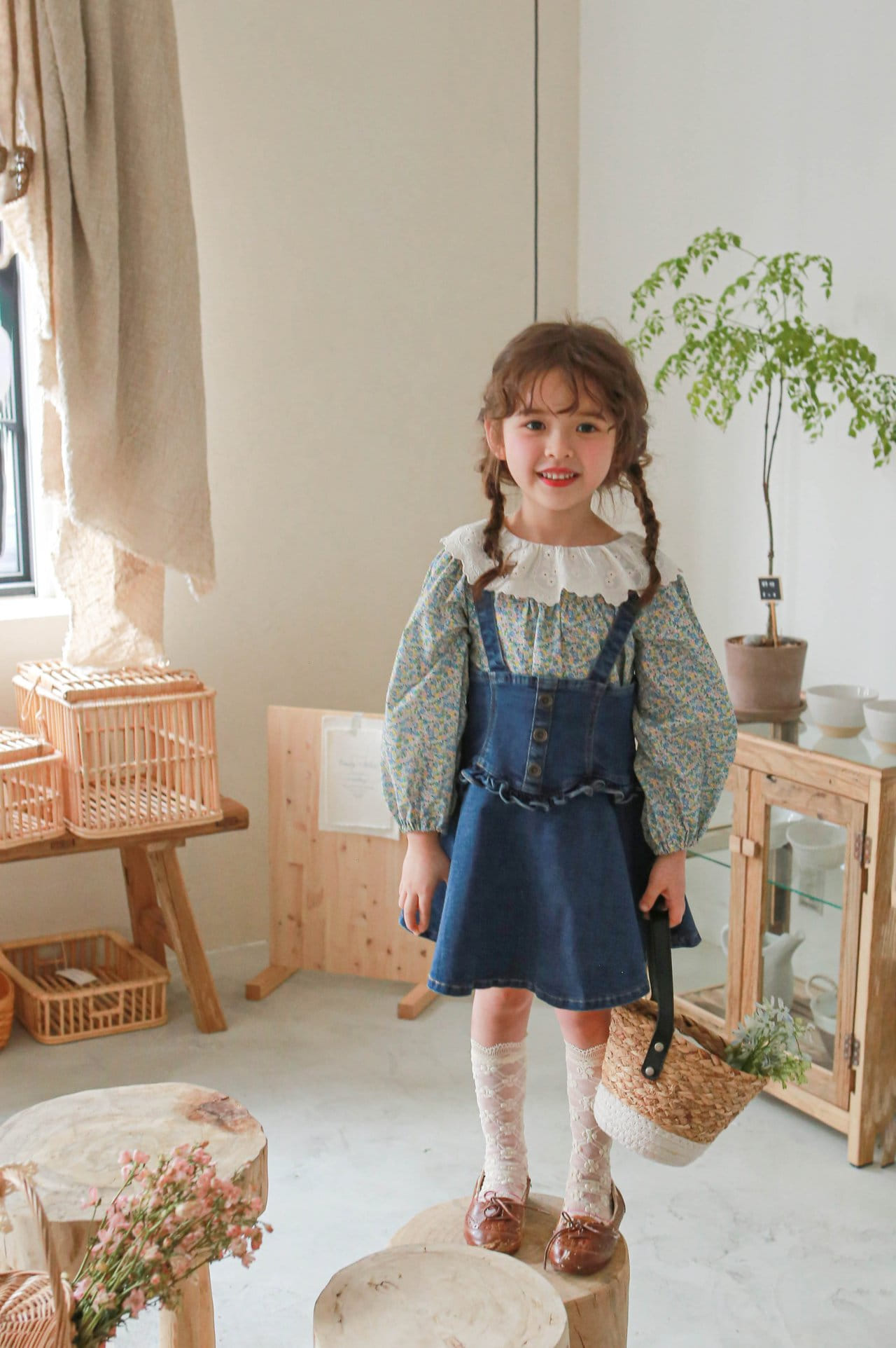Flo - Korean Children Fashion - #todddlerfashion - Helen Jump Skirt - 3