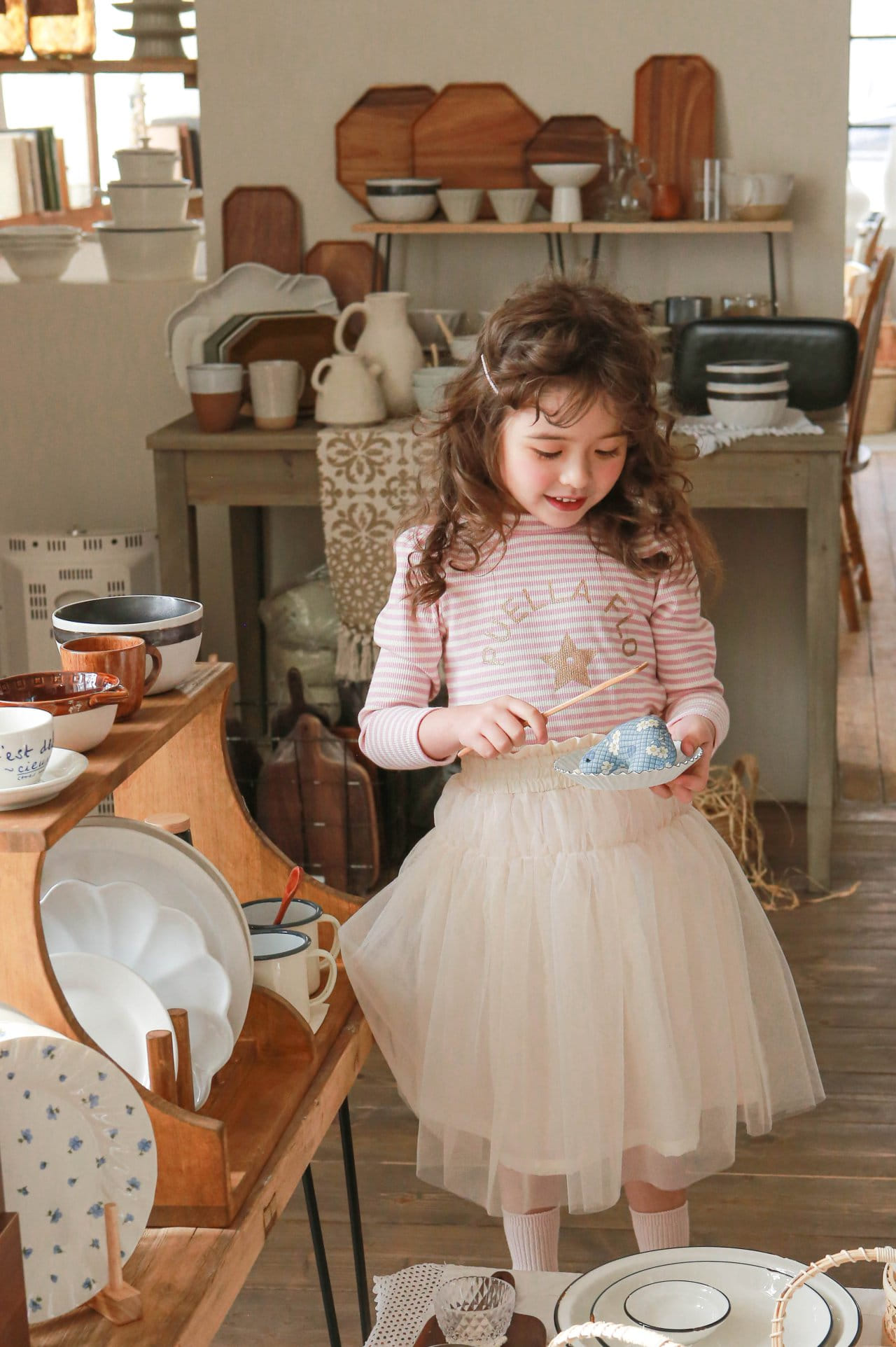 Flo - Korean Children Fashion - #toddlerclothing - Plea Skirt - 6