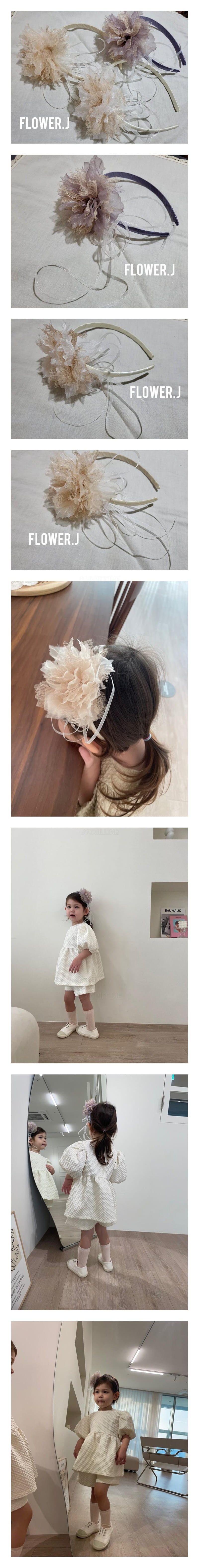 Flower J - Korean Children Fashion - #designkidswear - Cosagi Hairband