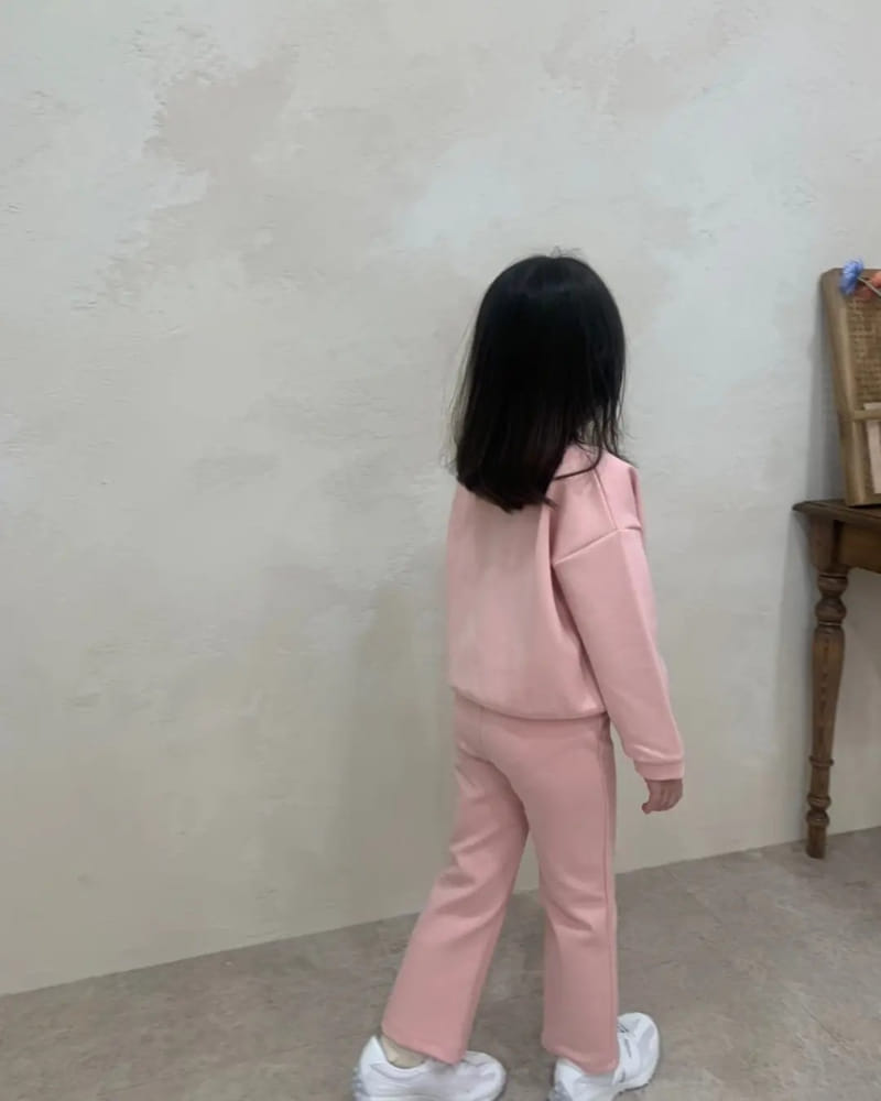 Franc Franc - Korean Children Fashion - #todddlerfashion - Spanckle cherry Top Bottom Set - 12