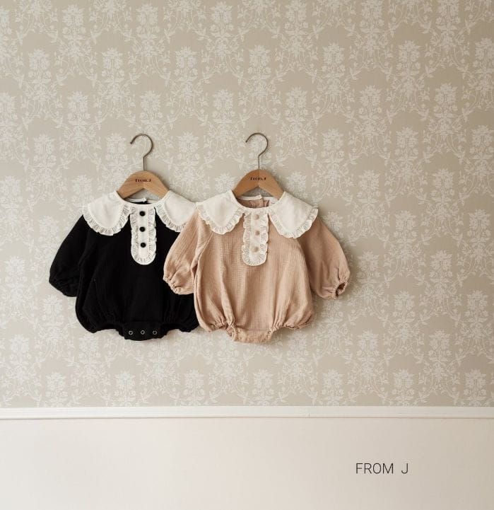 From J - Korean Baby Fashion - #babyboutiqueclothing - Bli Collar Bodysuit - 6
