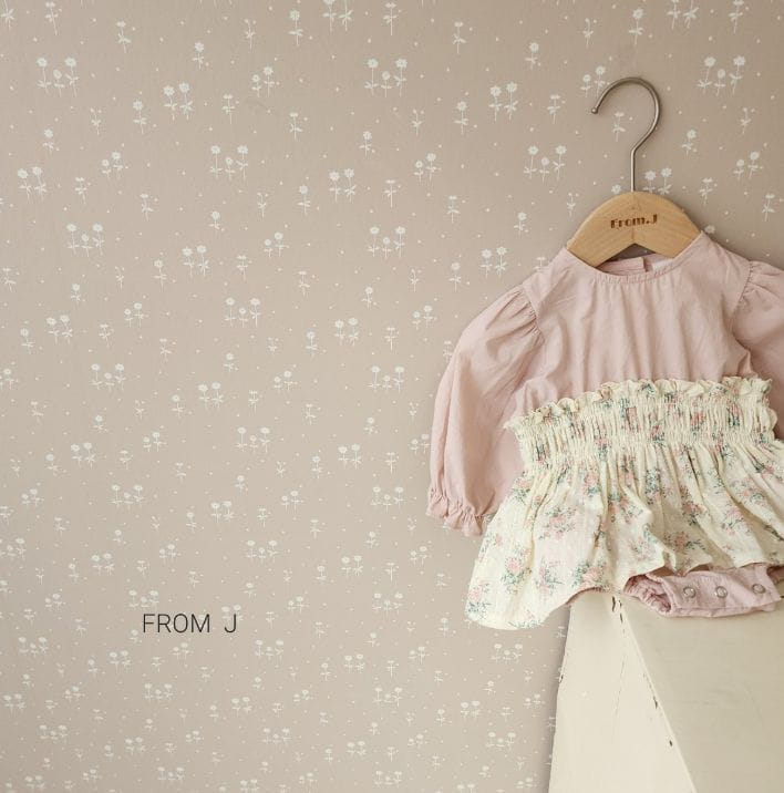 From J - Korean Baby Fashion - #babygirlfashion - Amily Smocked Bodysuit - 6