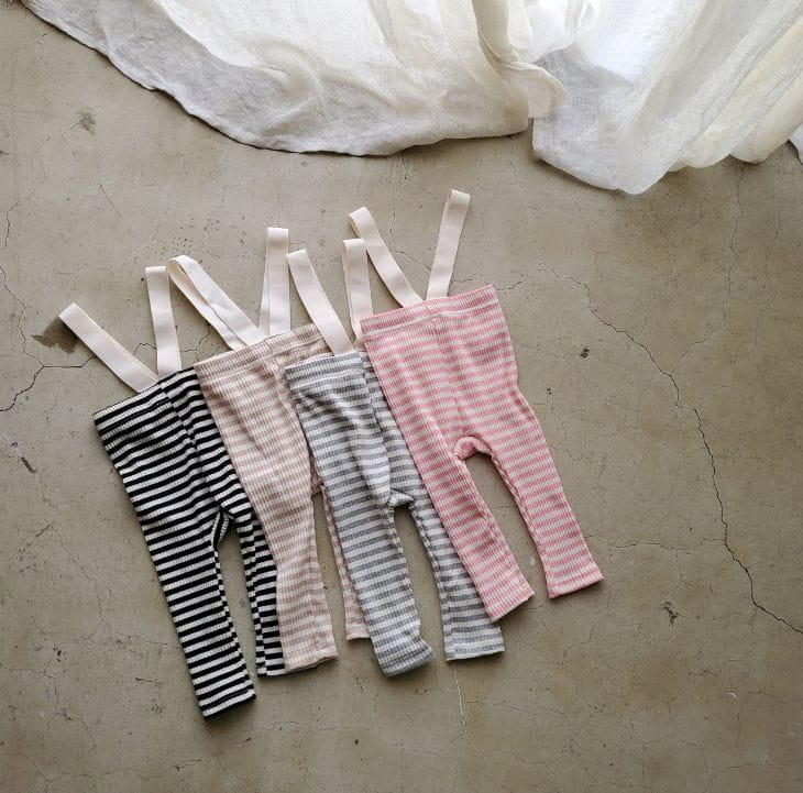 From J - Korean Baby Fashion - #babyoutfit - Stripes Leggings - 12