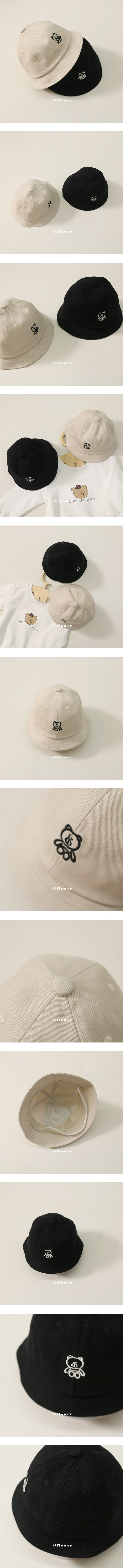 G Flower - Korean Children Fashion - #minifashionista - Aga Bear Bucket Hat