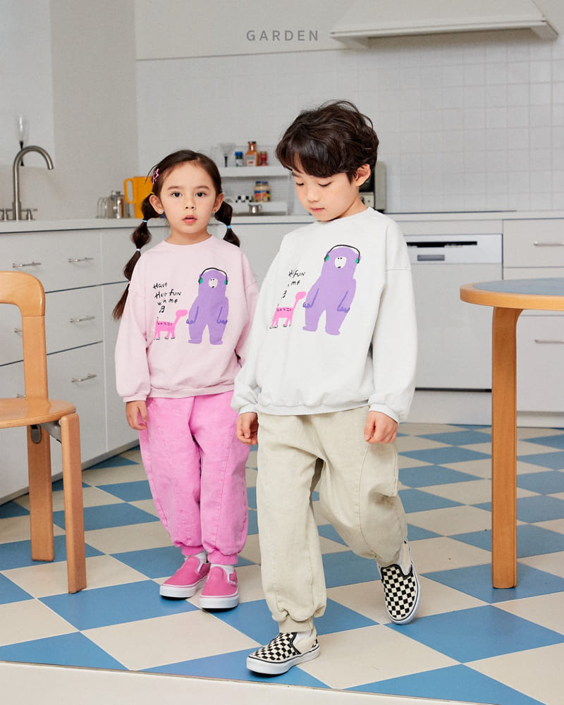 Garden - Korean Children Fashion - #kidzfashiontrend - Head Phone Sweatshirt - 4