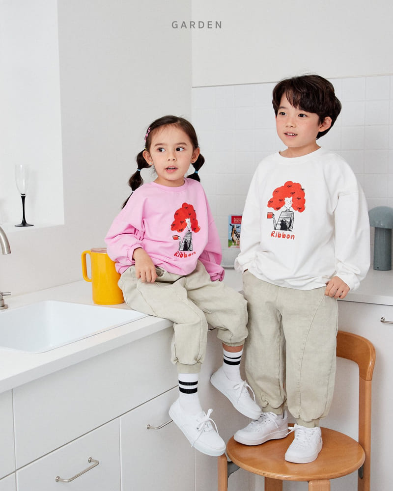 Garden - Korean Children Fashion - #Kfashion4kids - Ribbon Sweatshirt - 10
