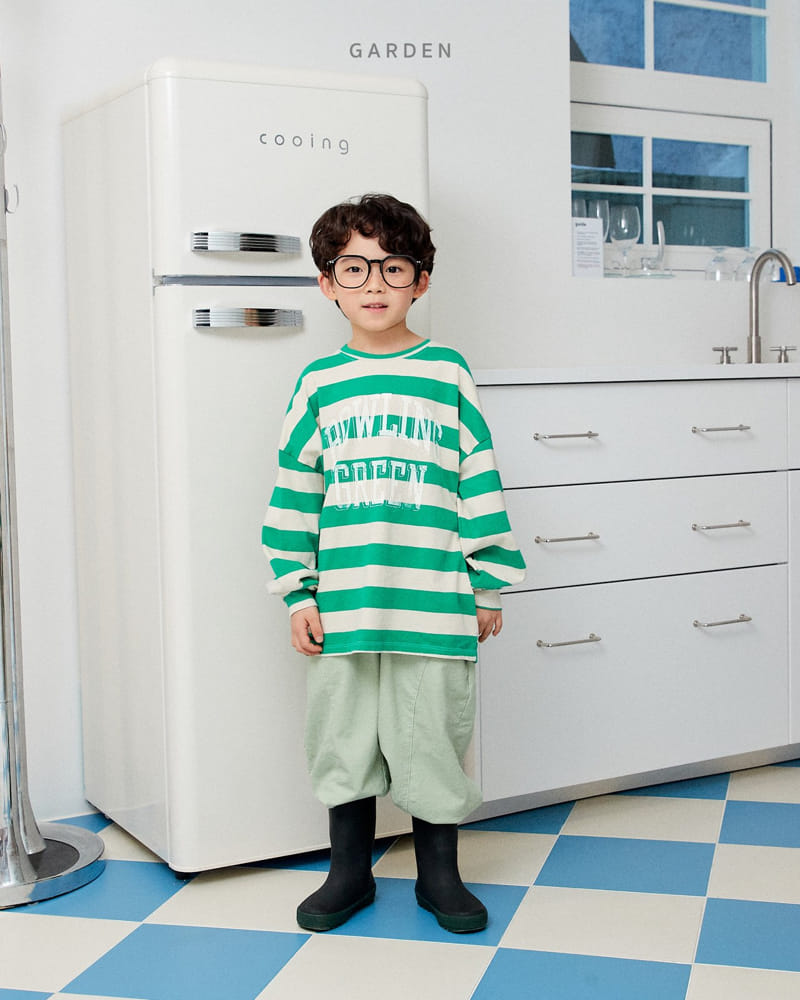Garden - Korean Children Fashion - #childofig - Stripes Tee - 8