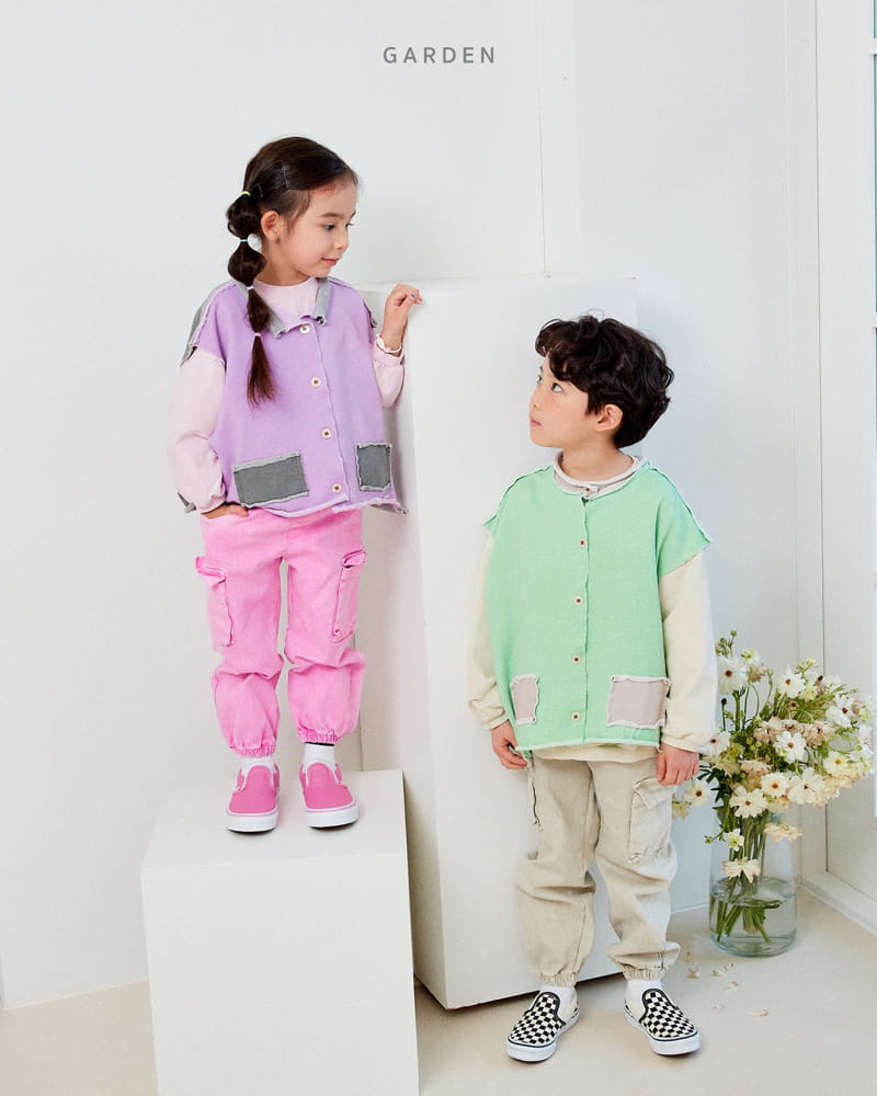 Garden - Korean Children Fashion - #childofig - Color Vest - 6