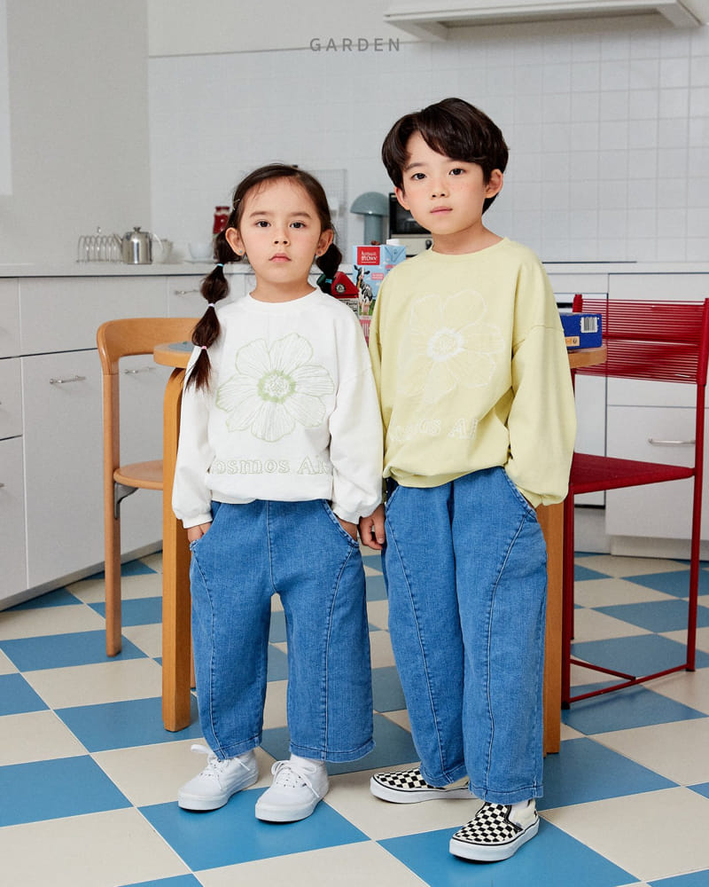 Garden - Korean Children Fashion - #childrensboutique - Big Flower Sweatshirt - 10