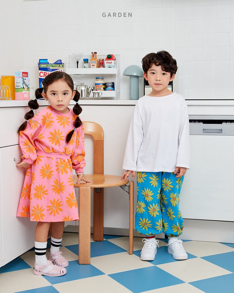 Garden - Korean Children Fashion - #designkidswear - Flower One-piece - 9