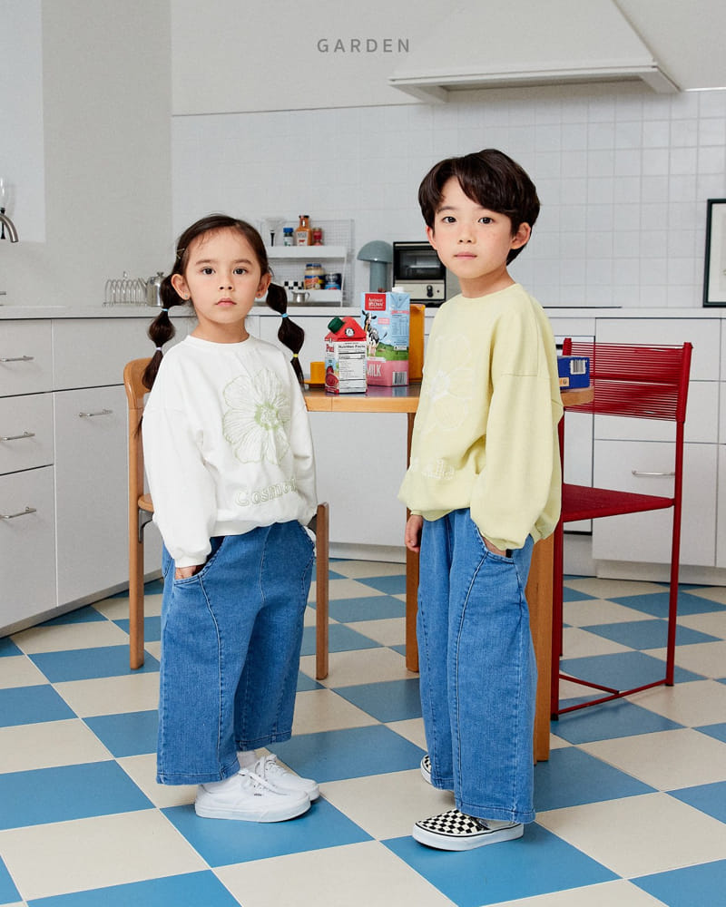 Garden - Korean Children Fashion - #designkidswear - Big Flower Sweatshirt - 11