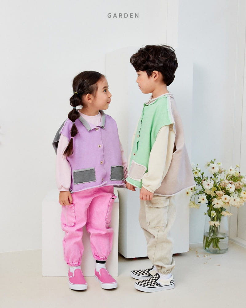 Garden - Korean Children Fashion - #discoveringself - Color Vest - 9