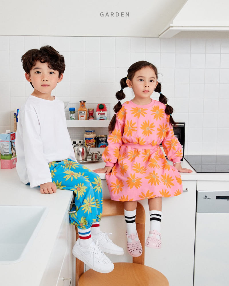 Garden - Korean Children Fashion - #kidsshorts - Flower One-piece - 12