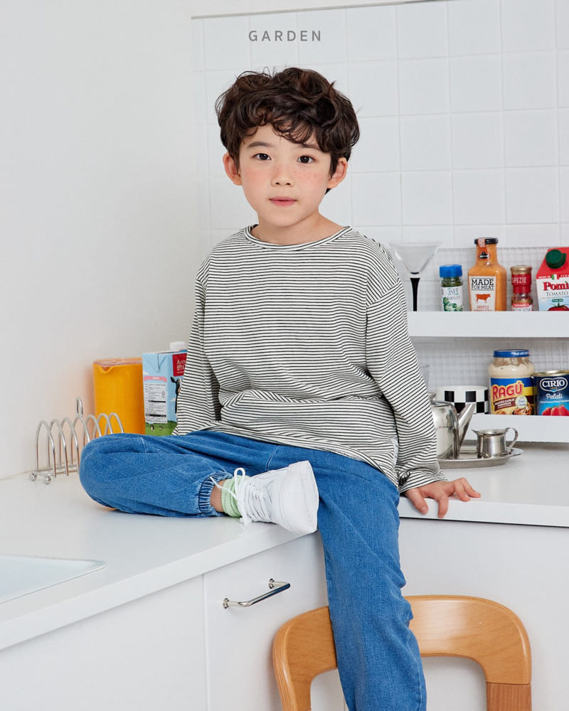 Garden - Korean Children Fashion - #kidsshorts - Piping Tee - 6