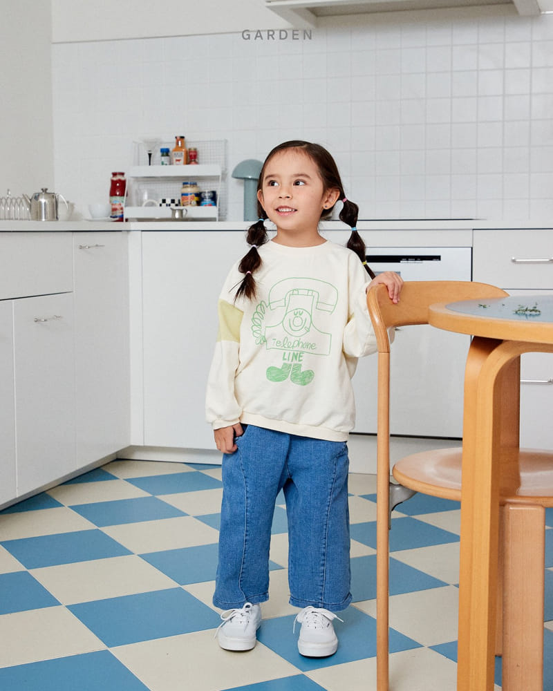 Garden - Korean Children Fashion - #fashionkids - Telephone Sweatshirt - 4