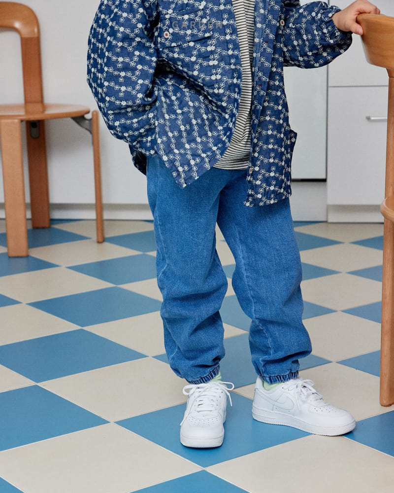 Garden - Korean Children Fashion - #kidsshorts - Denim Pants - 2