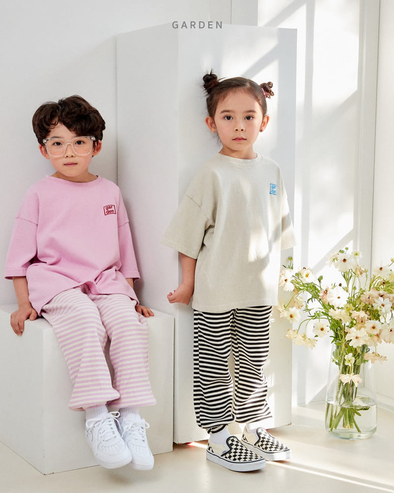 Garden - Korean Children Fashion - #kidsstore - Rib Pants - 8