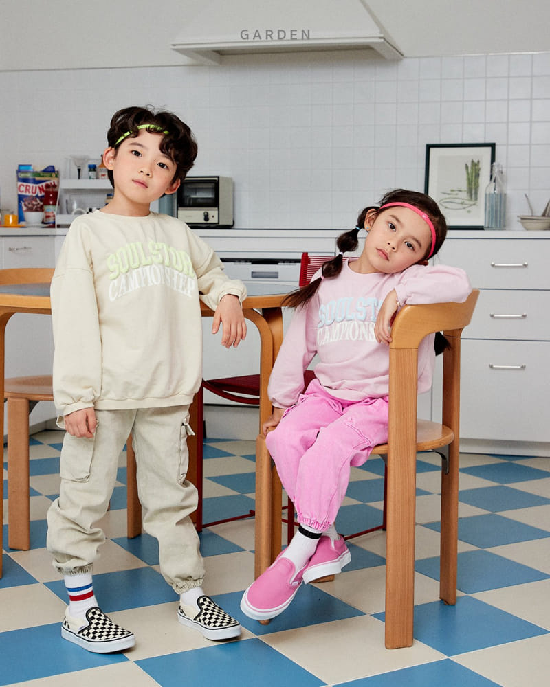 Garden - Korean Children Fashion - #kidsstore - Soul Sweatshirt - 6