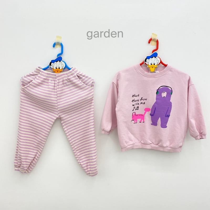 Garden - Korean Children Fashion - #kidzfashiontrend - Rib Pants - 9