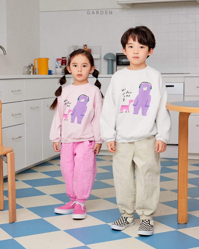 Garden - Korean Children Fashion - #kidzfashiontrend - Head Phone Sweatshirt - 3