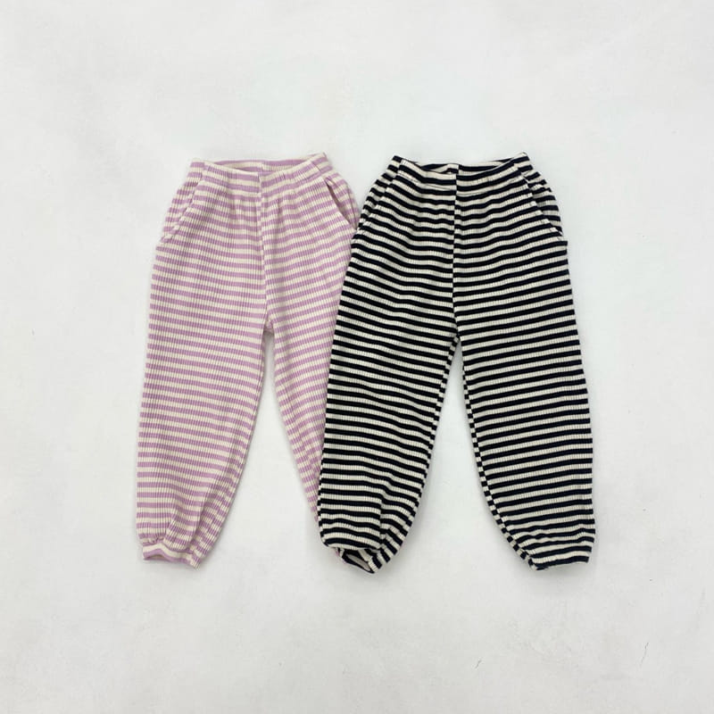 Garden - Korean Children Fashion - #littlefashionista - Rib Pants - 11