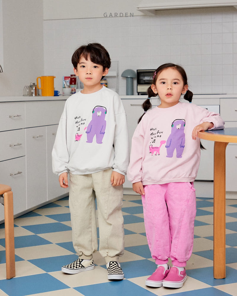 Garden - Korean Children Fashion - #littlefashionista - Head Phone Sweatshirt - 5