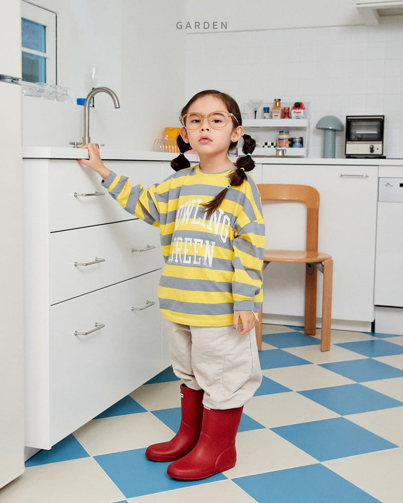 Garden - Korean Children Fashion - #littlefashionista - Stripes Tee - 3