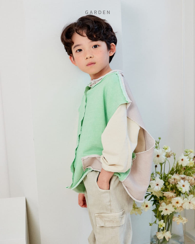 Garden - Korean Children Fashion - #littlefashionista - Color Vest