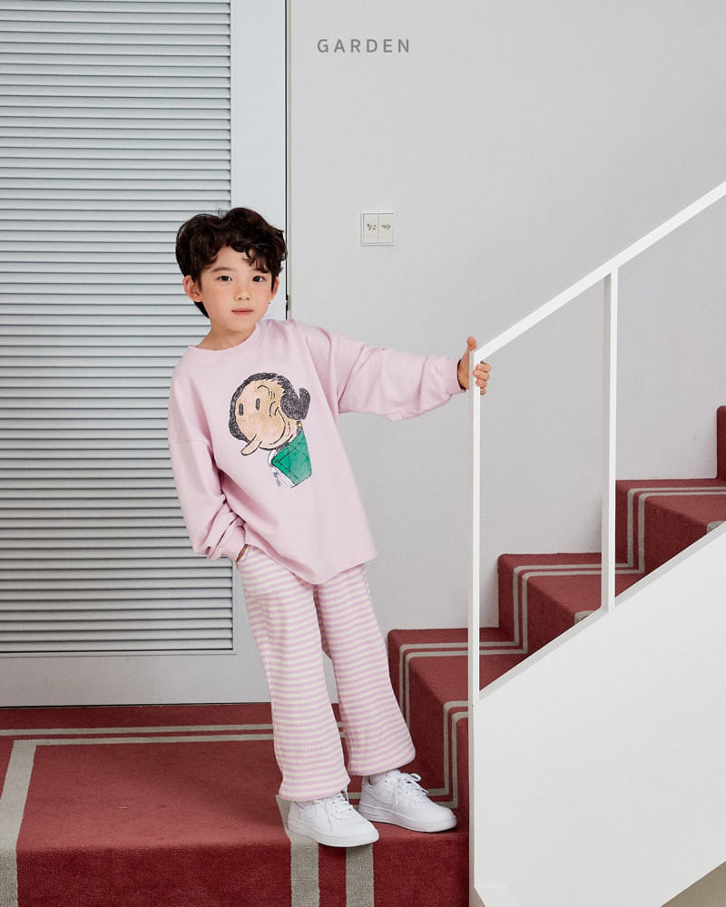Garden - Korean Children Fashion - #magicofchildhood - Olive Tee - 4