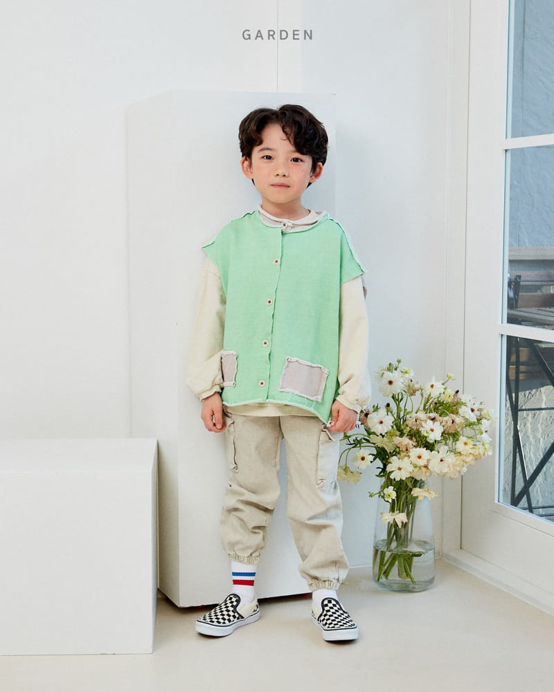Garden - Korean Children Fashion - #minifashionista - Color Vest - 4