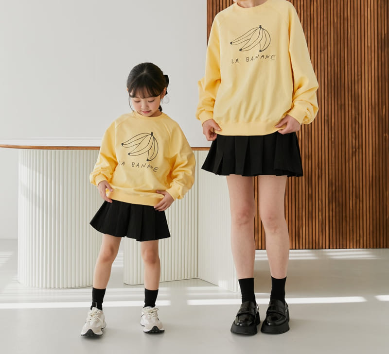 Ggomare - Korean Children Fashion - #Kfashion4kids - Banana Sweatshirt with Mom - 2