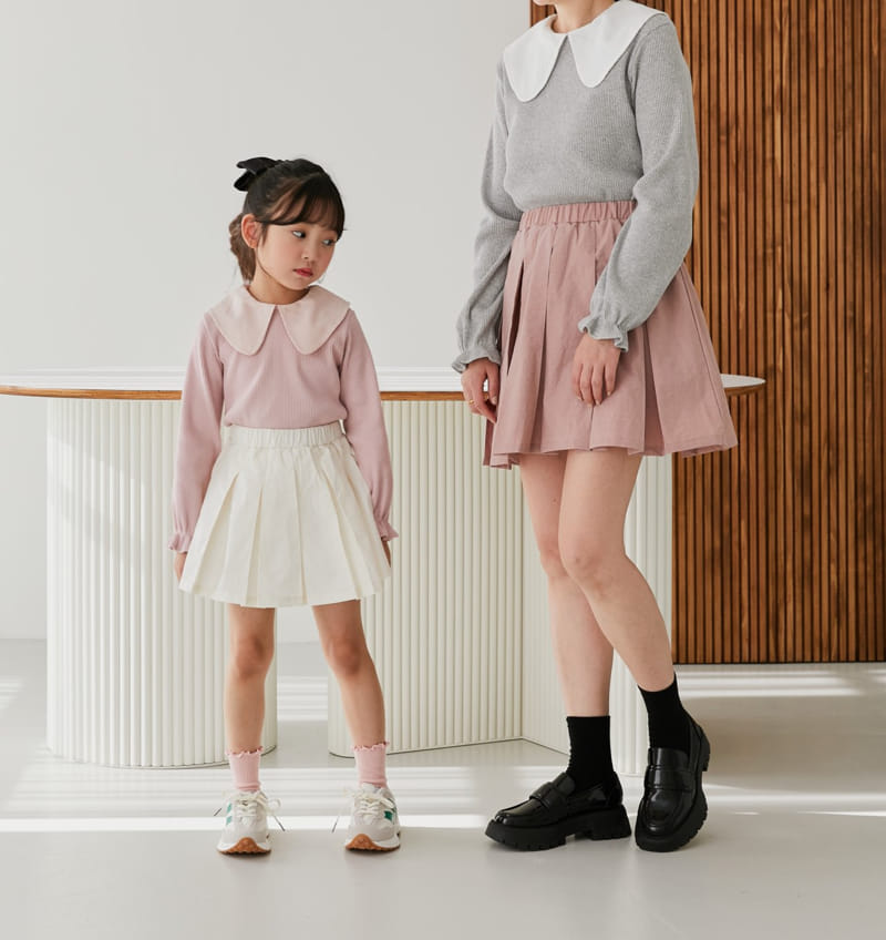 Ggomare - Korean Children Fashion - #childofig - Pleats Skirt with Mom - 8