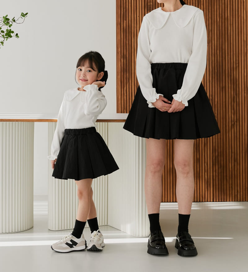 Ggomare - Korean Children Fashion - #designkidswear - Pleats Skirt with Mom - 10