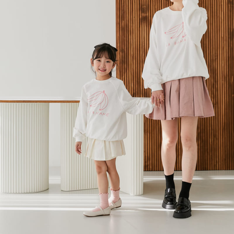 Ggomare - Korean Children Fashion - #todddlerfashion - Banana Sweatshirt with Mom - 7