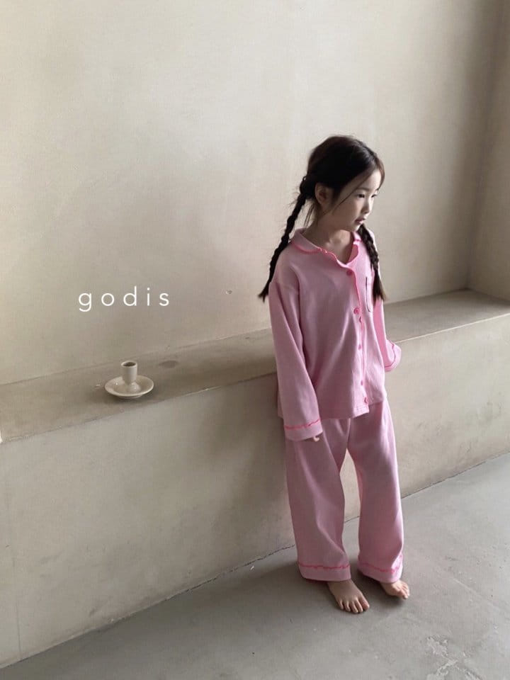 Godis - Korean Children Fashion - #discoveringself - Waffle Pajama - 11